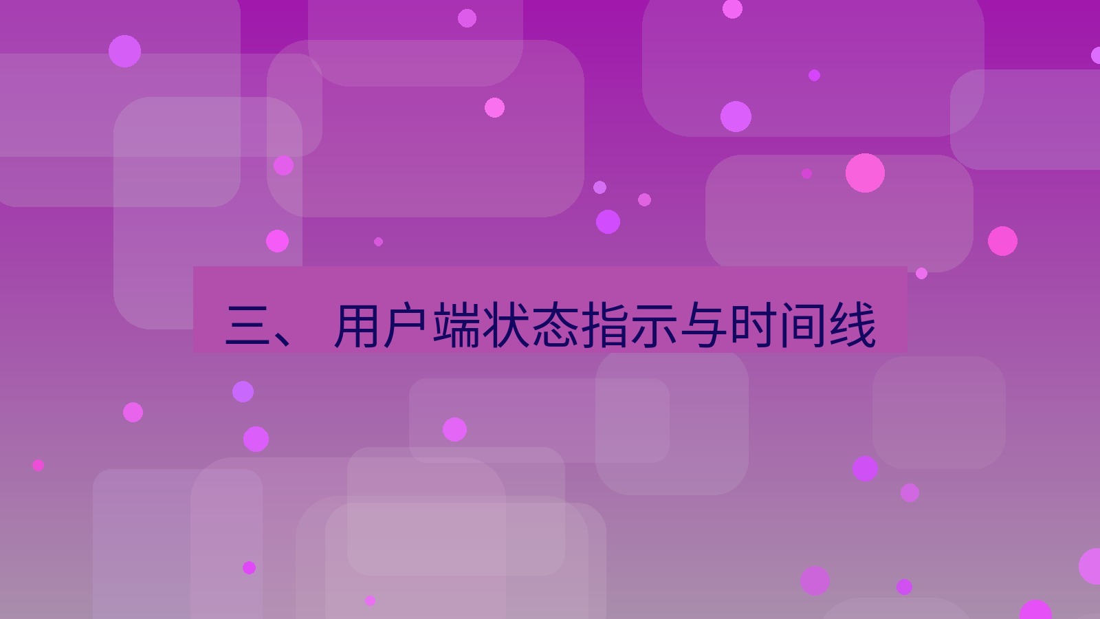 xchat官网 三、 用户端状态指示与时间线